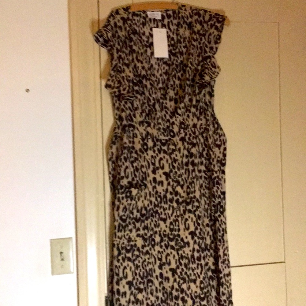 Sienna Sky Cheetah Dress